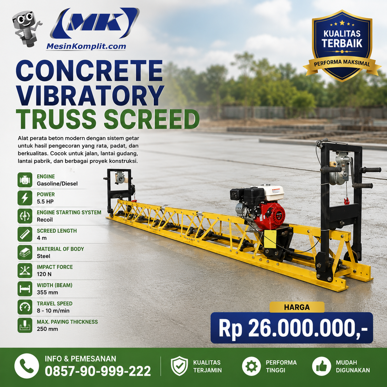 Mesin Perata Beton (KSI-0...